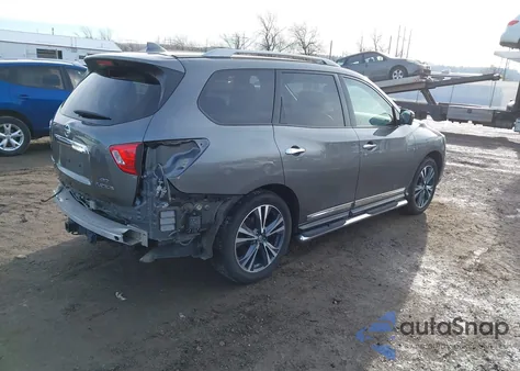 2019 Nissan Pathfinder Platinum/S/Sl/Sv из США, поврежденный, VIN 5N1DR2MM9KC595217